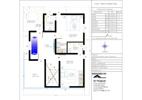G9 Tree Ring Second Floor Plan