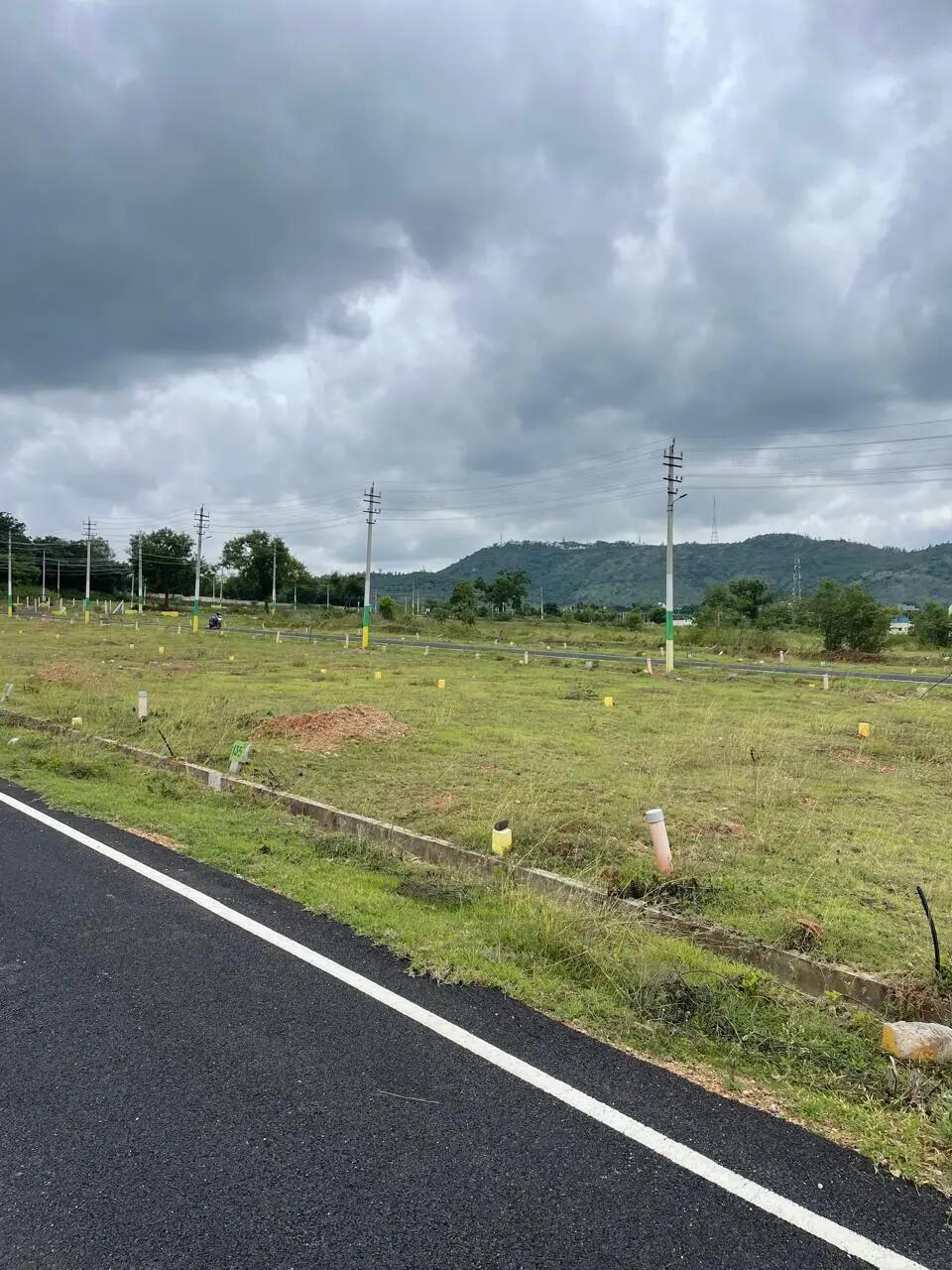 Heritage City Numbered Plot Marking Stones and Power Grid